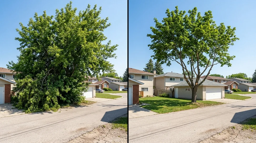 Tree Trimming result in Winnipeg — Red River Tree Trimming