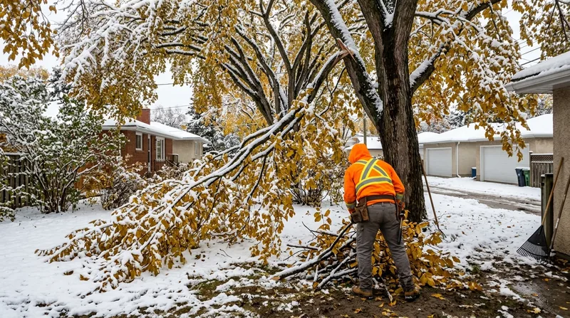 Storm & Snow Load Cleanup Winnipeg
