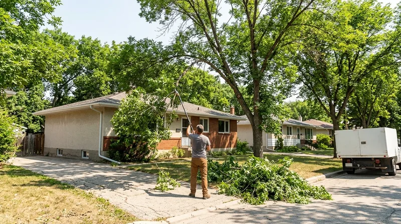 Low Branch Removal Winnipeg