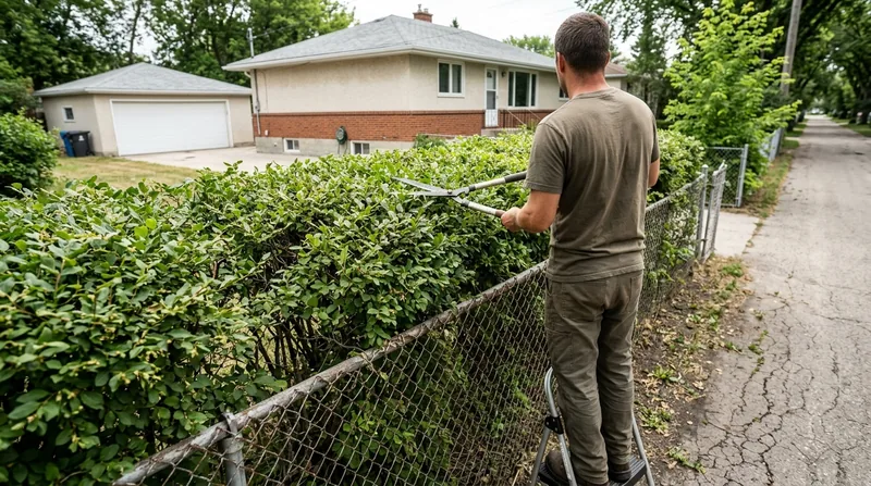 Hedge Trimming Winnipeg
